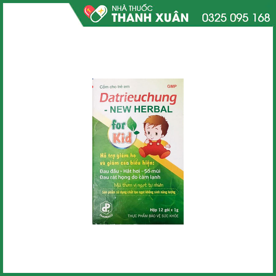 Datrieuchung-New thuốc giảm triệu chứng cảm, cúm, ho và viêm mũi dị ứng